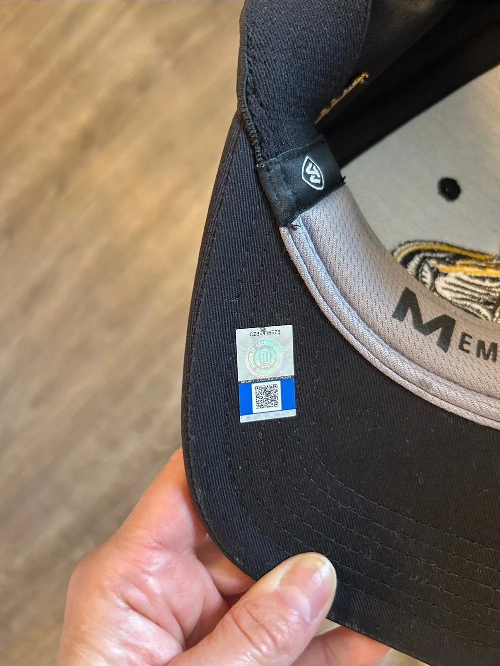 Missouri Tigers Top of the World Memory Fit Black Flex Hat M/L NCAA
